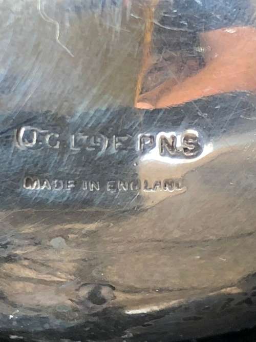 WOW !!! STUNNING PAIR OF SILVERPLATE OPEN SALTS BY JOHN COLLYER BIRMINGHAM - CLEARLY MARKED