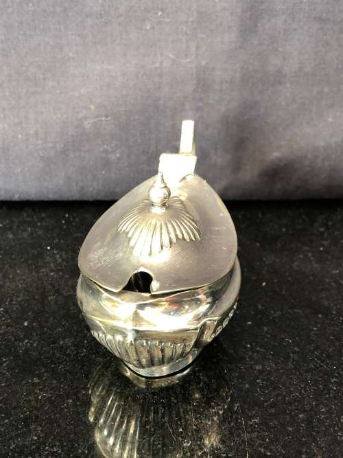 WOW !!! GORGEOUS EPNS ART DECO STYLE SILVERPLATE SALT CELLAR - MARKED EPNS