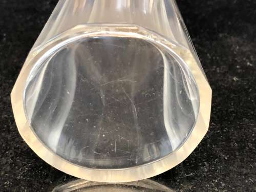 VINTAGE GLASS CASTOR AND SYRUP DISPENSER WITH SILVER PLATED TOPS  - AS A LOT