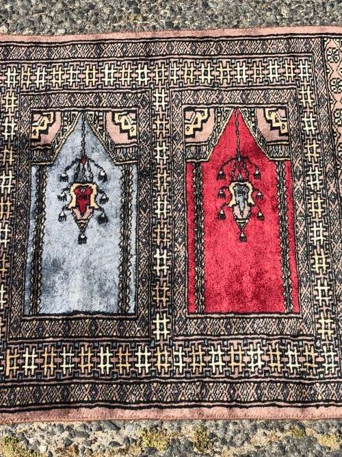 WOW !!! RARE BEAUTIFUL PURE WOOL HAND KNOTTED VINTAGE BOKHARA PERSIAN CARPET RUNNER 2000 X 630mm