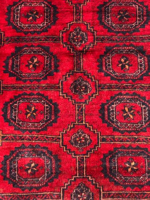 WOW !!! STUNNING PURE WOOL HAND KNOTTED BALOUCH PERSIAN CARPET 1750 X 850mm