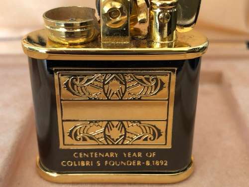 WOW !!! INCREDIBLE "CENTENARY YEAR OF COLIBRI'S FOUNDER" ORIGINAL COLIBRI LTD EDITION LIGHTER