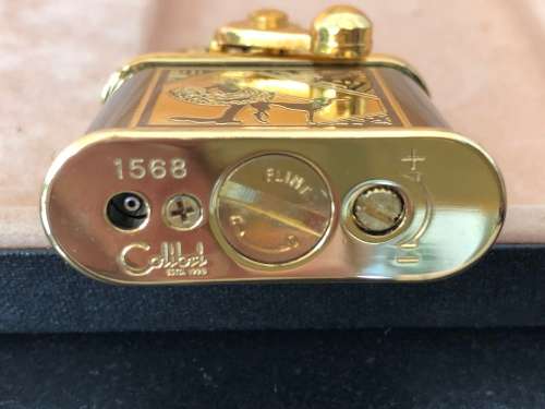WOW !!! INCREDIBLE "CENTENARY YEAR OF COLIBRI'S FOUNDER" ORIGINAL COLIBRI LTD EDITION LIGHTER