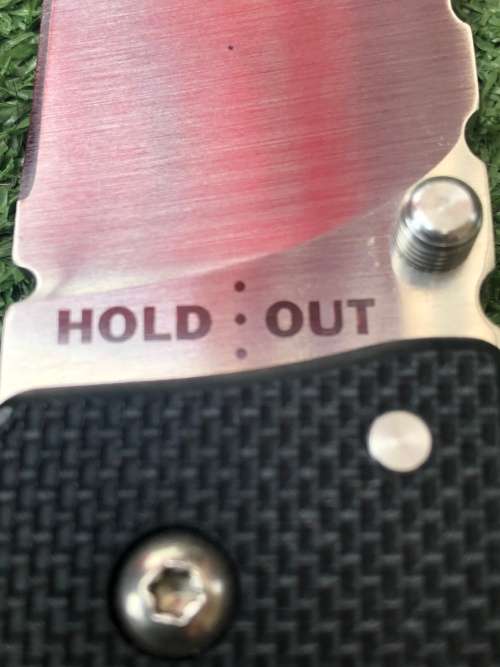 Large Cold Steel Hold Out # I CTS XHP 335mm Overall 11HCXL