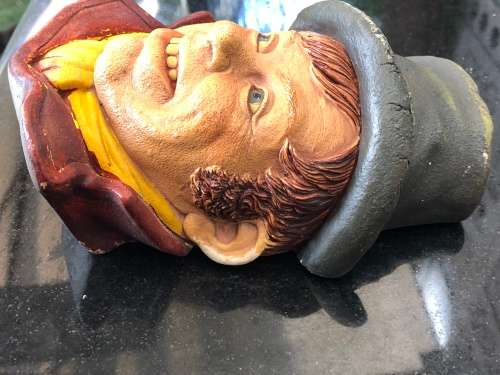 WOW !!! ARTFUL DODGER - VINTAGE LEGEND PRODUCTS CHALKWARE 3D WALL HANGING FIGURINE