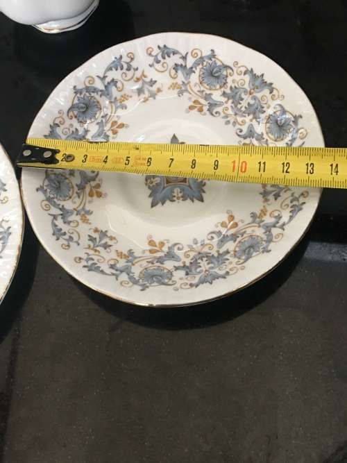 Stunning Vintage Paragon "Tuscany" Tea Trio, By Appointment to Her Majesty The Queen.