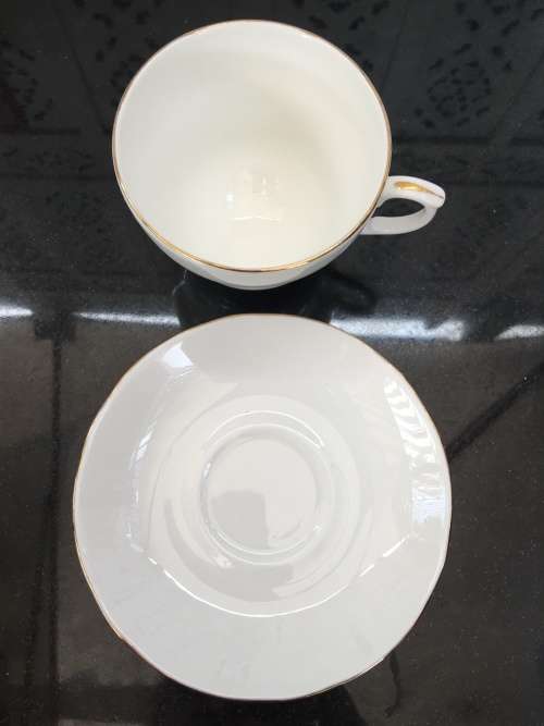 Vintage Duchess England Bone China Jumbo Tea Cup and Saucer. mint condition