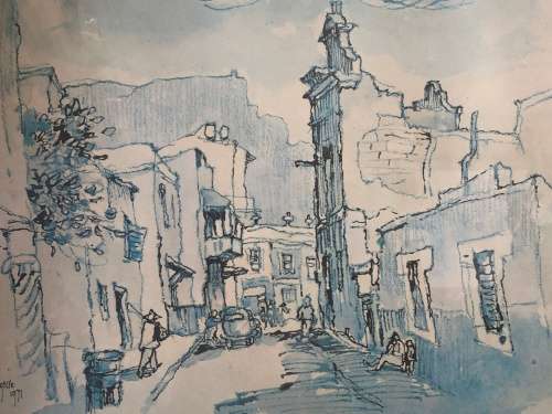 WOW !!! GREGOIRE BOONZAAIER FRAMED LIMITED EDITION PRINT SIGNED IN PENCIL - NUMBERED 341/350