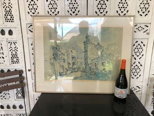WOW !!! GREGOIRE BOONZAAIER FRAMED LIMITED EDITION PRINT SIGNED IN PENCIL - NUMBERED 341/350