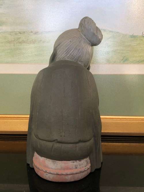 WOW !!! LLADRO PORCELAIN FIGURINE -  DESIGNED BY JOSE ROIG  - CHINESE MAN SLEEPING - CLEARLY MARKED