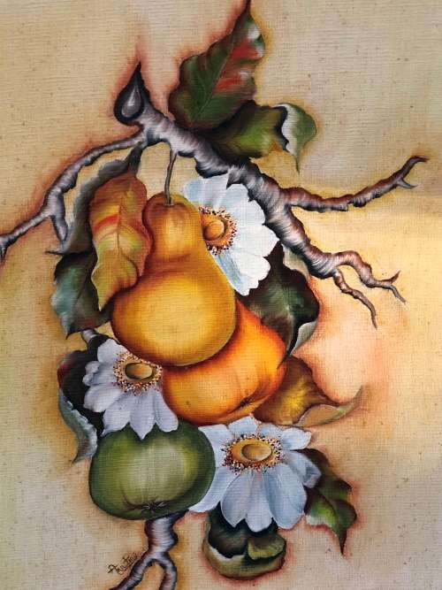 WOW !!! STUNNING FRAMED OIL ON CANVAS STILL LIFE BY ANN FINE - CAPE TOWN ARTIST