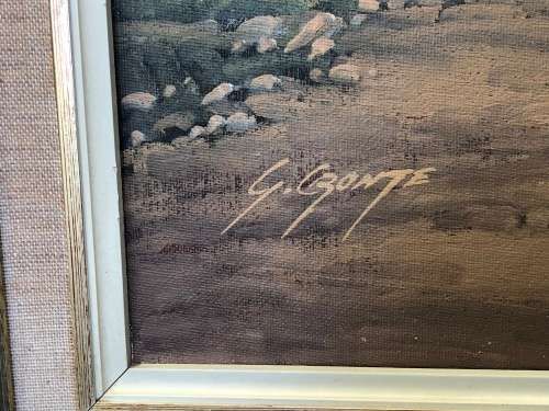INVESTMENT ART !! EXQUISITE LARGE ORIGINAL GAWIE CRONJE (1930 - 2007) OIL PAINTING - STUNNING FRAME