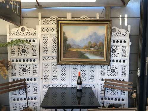 INVESTMENT ART !! EXQUISITE LARGE ORIGINAL GAWIE CRONJE (1930 - 2007) OIL PAINTING - STUNNING FRAME