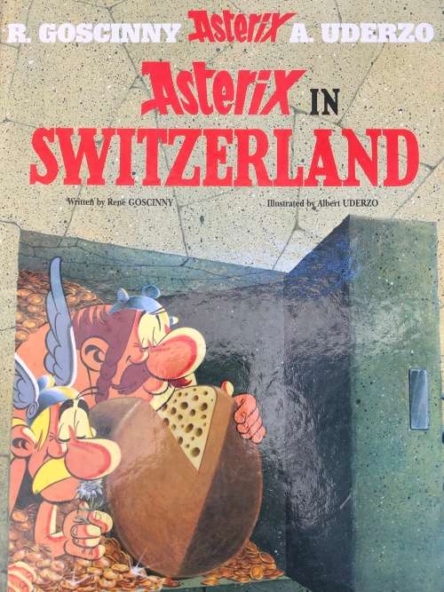 WOW !!! VINTAGE SET OF 3 HARD COVER ASTERIX AND OBELIX COMIC BOOKS