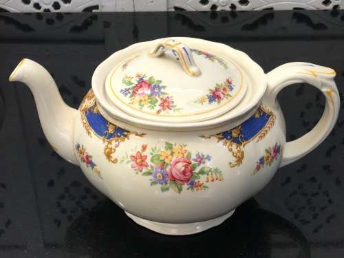 Stunning Rare Vintage c1930s Creampetal Grindley England Porcelain Tea Pot.