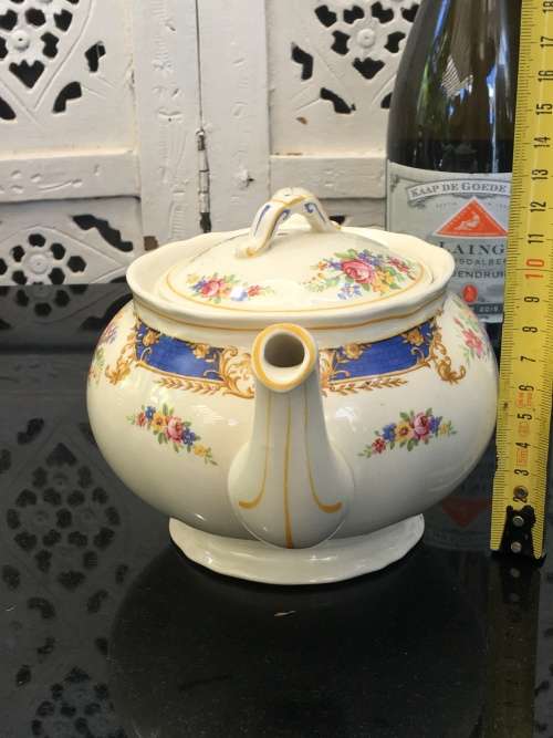 Stunning Rare Vintage c1930s Creampetal Grindley England Porcelain Tea Pot.