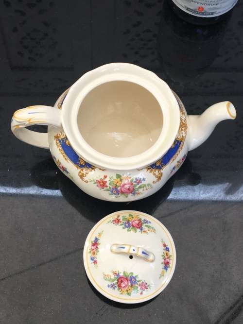 Stunning Rare Vintage c1930s Creampetal Grindley England Porcelain Tea Pot.