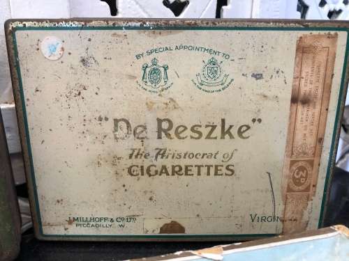 WOW !!! FANTASTIC COLLECTION OF VINTAGE CIGARETTE TINS AND OTHERS- SOME DATING TO AROUND WW11