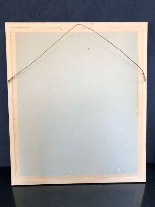 BEAUTIFULLY FRAMED VINTAGE MAP OF CONSTANTIA / DURBANVILLE BY JANICE ASHBY DESIGN STUDIOS 1973