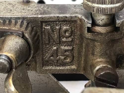 WOW !!! STANLEY No 45 SWEETHEART COMBINATION PLANER IN ORIGINAL BOX COMPLETE WITH EXTRAS