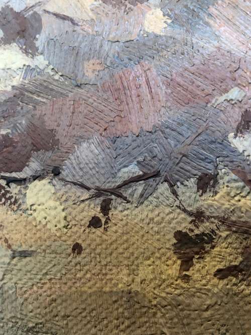 INVESTMENT ART !!! JOHANNES BORMAN (SWA 1912  1981) OIL ON BOARD LANDSCAPE - DATED 1953