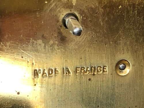 WOW !!! BRASS FRENCH MADE CARRIAGE CLOCK WITH THE KEY IN FULL WORKING ORDER