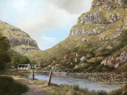 INVESTMENT ART !!!! PAUL MUNRO (1959 -) MASSIVE OIL ON BOARD - LANDSCAPE - VALUE R16000
