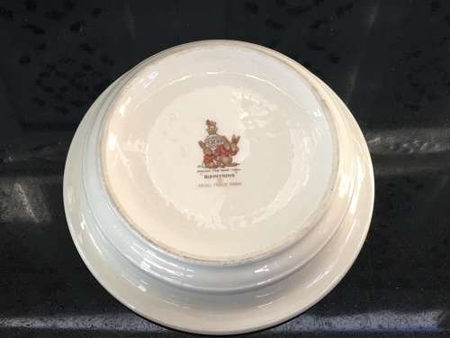 Delightful Collectible Royal Doulton Bunnykins English Fine Bone China Cereal Bowl 15.5 cm