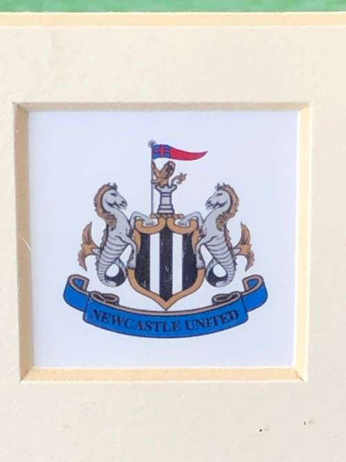 PREMIER LEAGUE MEMORABILIA - SIGNED & AUTHENTICATED PHOTO OF MICHAEL OWEN WHILE STILL AT NUFC