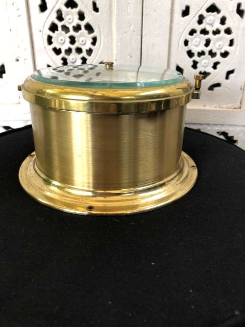 WOW !! VINTAGE SCHATZ ROYAL MARINER PRECISION COMPENSATED BAROMETER WITH THERMOMETER