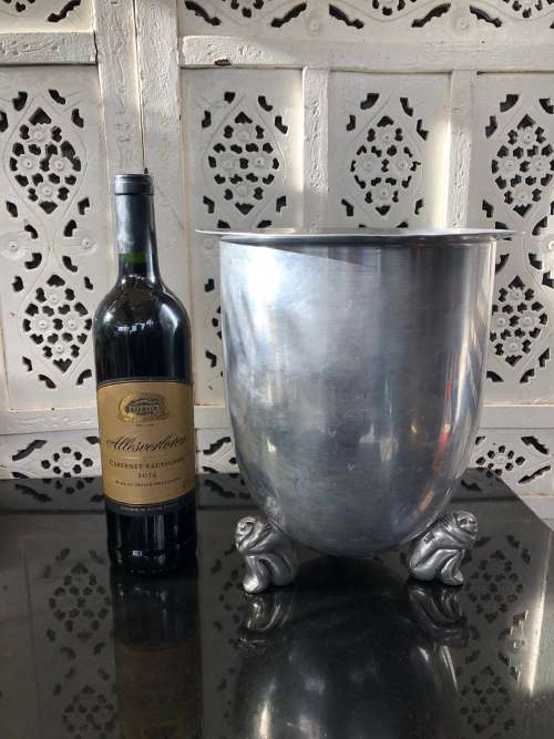 WOW !!! VINTAGE CARROL BOYES ICE BUCKET / WINE COOLER - SECOND HAND AND USED