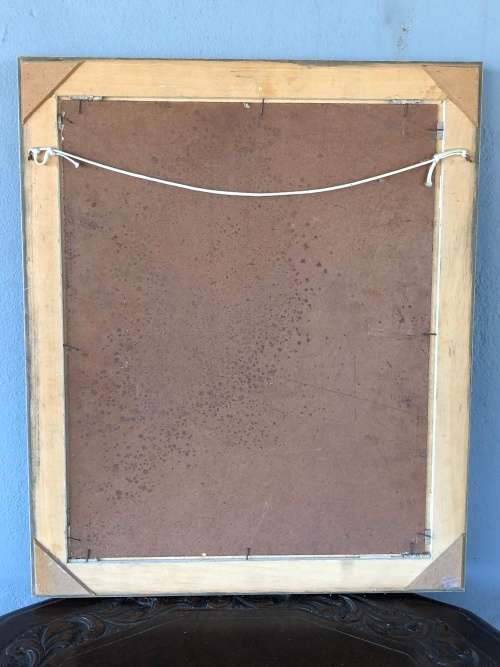 INVESTMENT ART !!! CARLO SDOYA (1914 - 1996) FRAMED OIL ON BOARD - CLEARLY SIGNED