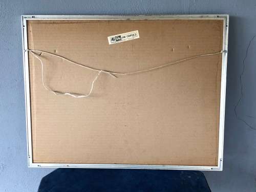 STUNNING ROB KENDERDINE FRAMED WATERCOLOR OF TABLE BAY - DATED 1980