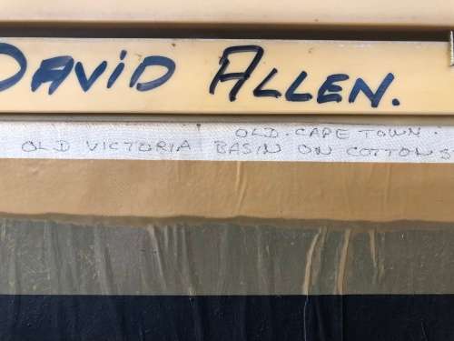INVESTMENT ART !!! DAVID ALLEN - LISTED SA ARTIST FRAMED OIL ON COTTON CANVAS - BEAUTIFUL PAINTING