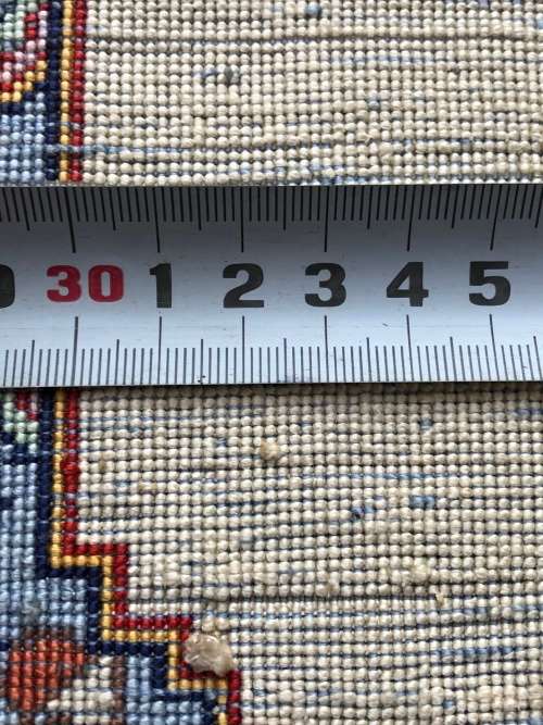 INVESTMENT OPPORTUNITY ~ A RARE AND VALUABLE EXQUISITE QUM PURE SILK PERSIAN CARPET SENNEH DESIGN