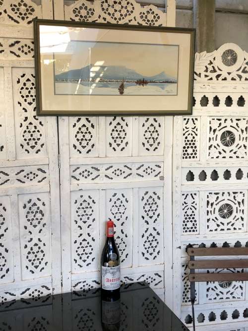 INVESTMENT ART !!! STUNNING FRAMED ORIGINAL GOUACHE ON BOARD BY FAMOUS SA ARTIST H.ANDERSON