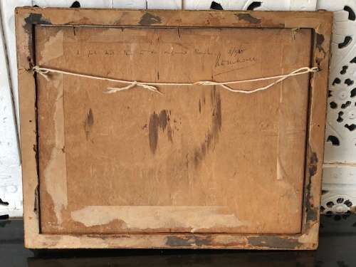 INVESTMENT ART !! THOMAS BOWLER (1812 - 1868) WORLD FAMOUS ARTIST - ORIGINAL WATERCOLOR - HIGH VALUE