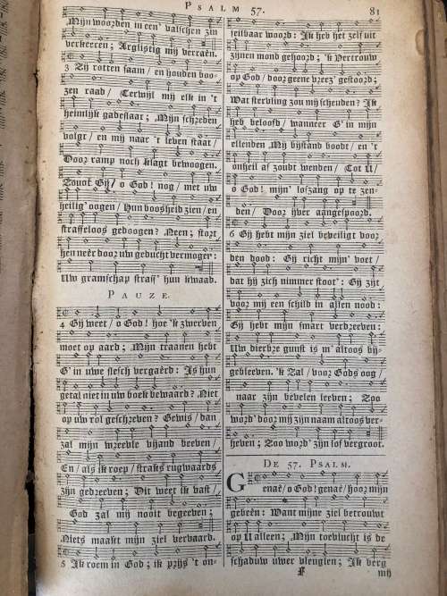 WOW !!! LEATHER BOUND - ANTIQUE DUTCH BIBLE BY JOHANNES ENSCHEDE & SONS c 1884
