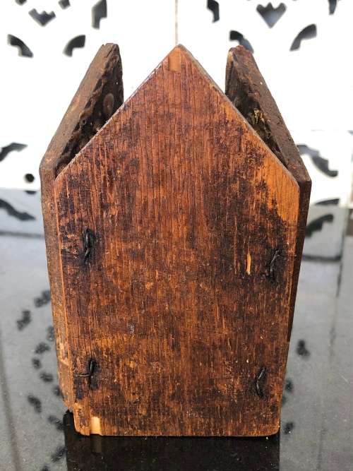 WOW !!! ANTIQUE - POSSIBLY 18th CENTURY, RUSSIAN ORTHODOX ICON HINGED TRAVELLING SHRINE