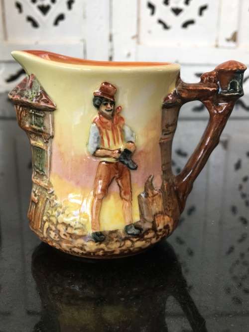 Rare Royal Doulton Sam Willer Series The Pickwick Papers' Relief Moulded Jug D6398  100ml