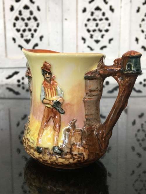 Rare Royal Doulton Sam Willer Series The Pickwick Papers' Relief Moulded Jug D6398  100ml