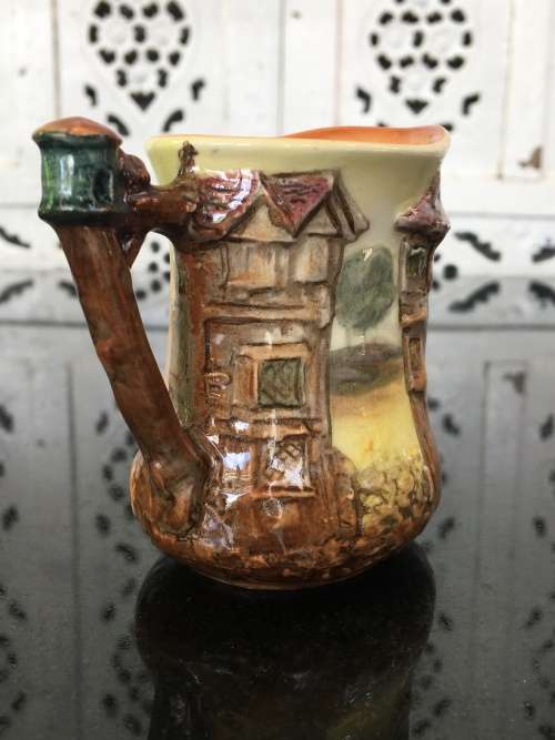 Rare Royal Doulton Sam Willer Series The Pickwick Papers' Relief Moulded Jug D6398  100ml