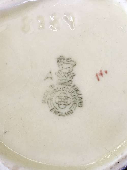 Lot Rare Royal Doulton  Relief Moulded Porcelain Jug & Ashtrays The Bootmaker, Paddy & Sairie Gamp