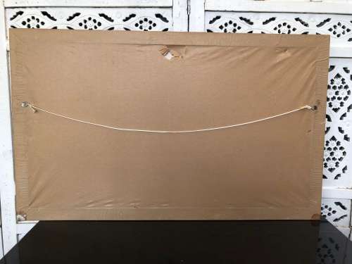 WOW !!! ANDRIES ERASMUS ( SWA ) ORIGINAL OIL ON BOARD LANDSCAPE - FRAMED READY TO HANG