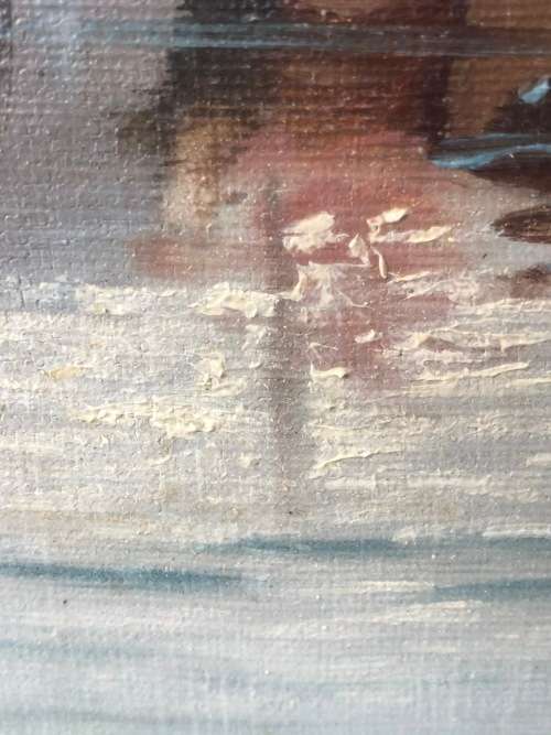 INVESTMENT !!! KARL KAUFMANN (1843-1901) AUSTRIAN ARTIST OIL ON CANVAS VENETIAN SCENE - GILT FRAMED