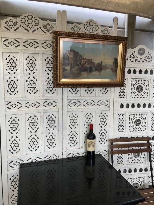 INVESTMENT !!! KARL KAUFMANN (1843-1901) AUSTRIAN ARTIST OIL ON CANVAS VENETIAN SCENE - GILT FRAMED