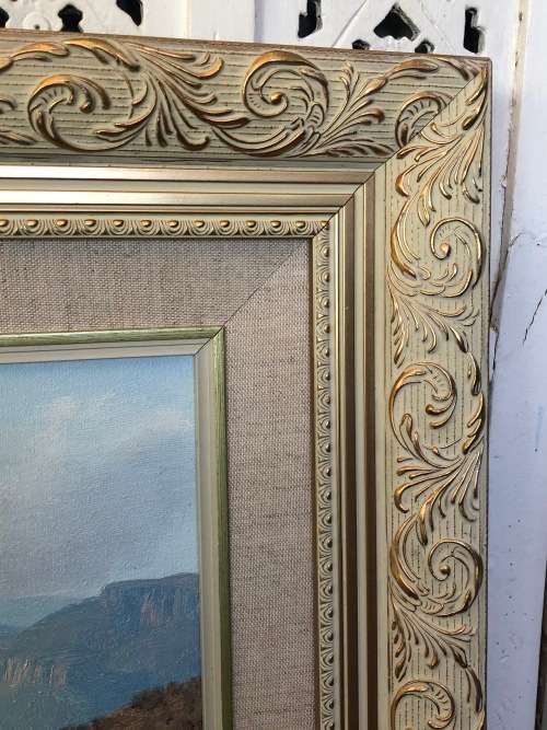INVESTMENT ART - MICHAEL ALBERTYN (1938 -) EXQUISITE FRAMED OIL ON CANVAS LANDSCAPE PAINTING