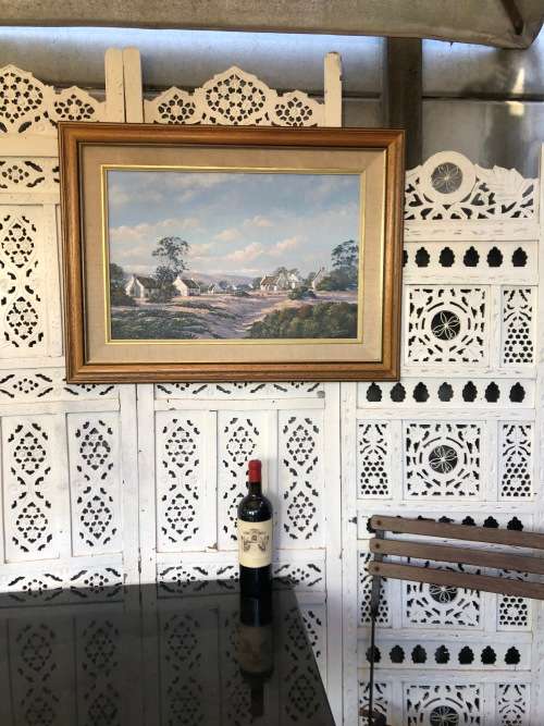 MATT LOUWRENS (1936 - ) - FAMOUS LISTED SA ARTIST - STUNNING OIL PAINTING IN A GORGEOUS FRAME