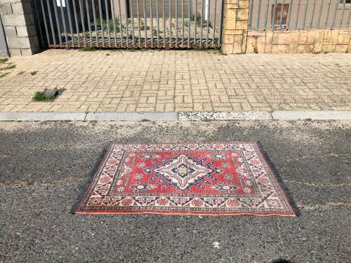 WOW !!! STUNNING PURE WOOL HAND KNOTTED KAZAK PERSIAN CARPET 1270 X 960mm