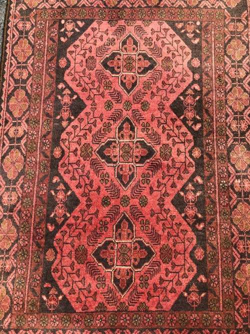 WOW !!! STUNNING PURE WOOL HAND KNOTTED CLASSIC VINTAGE TURKOMAN PERSIAN CARPET 1460 X 960mm